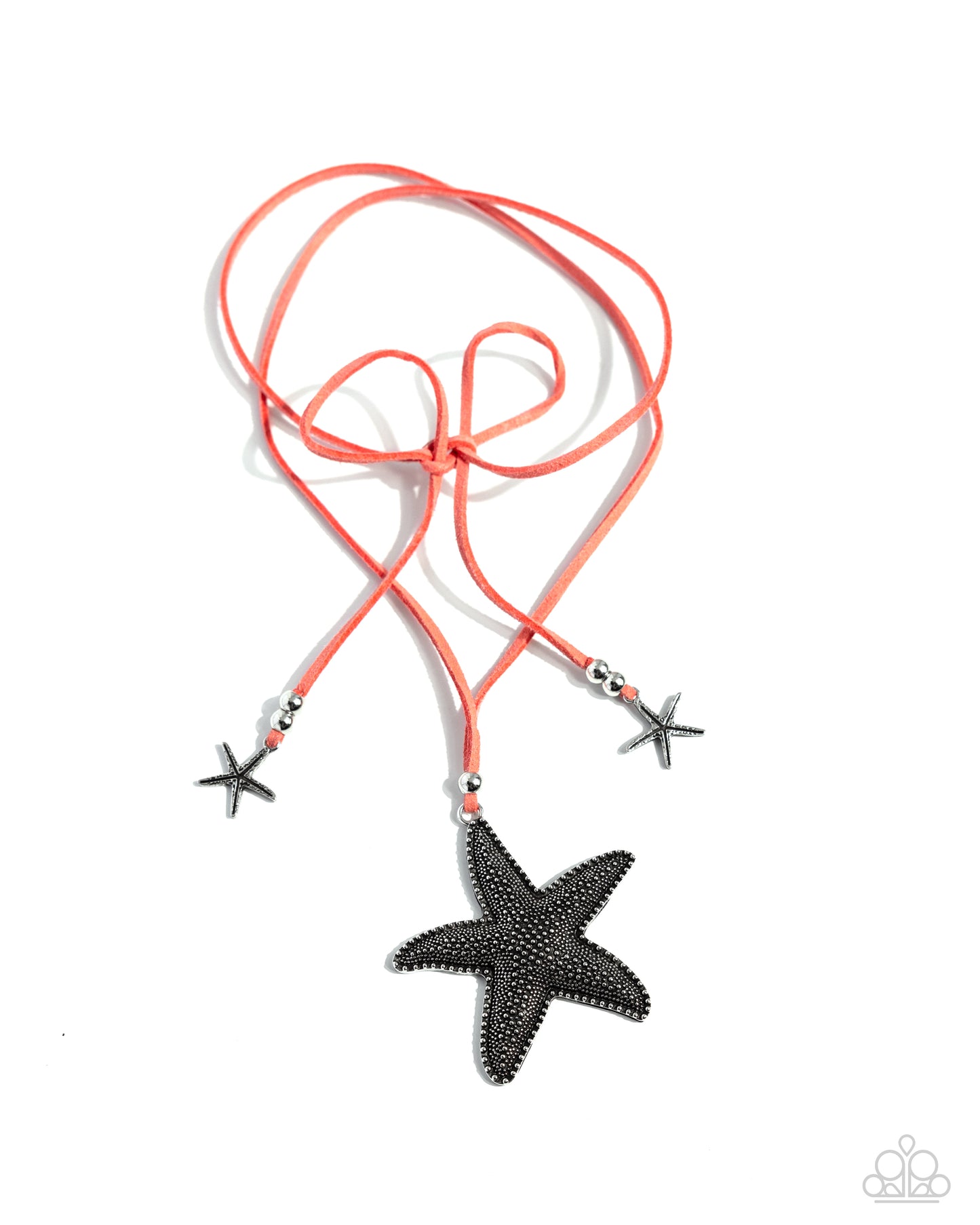 Starfish Sentiment - Orange Necklace