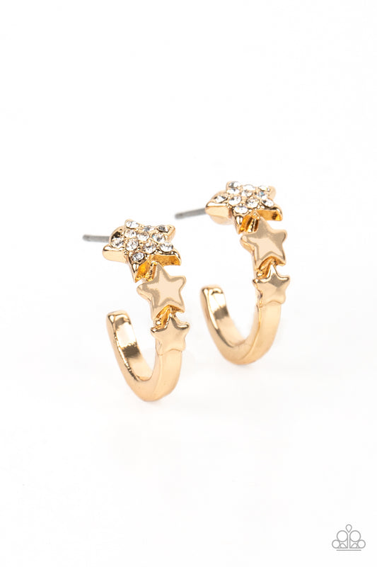 Starfish Showpiece - Gold Earring
