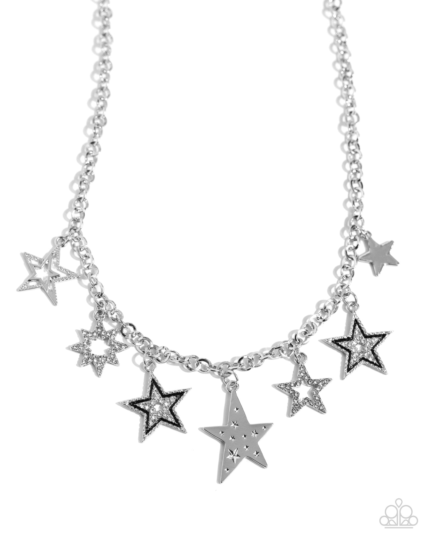 Starstruck Sentiment - Black Necklace