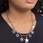 Starstruck Sentiment - Black Necklace