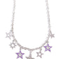 Starstruck Sentiment - Purple Necklace