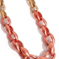 Statement Season - Orange Necklace