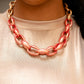 Statement Season - Orange Necklace