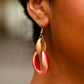 Statement Season - Orange Necklace