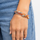 Stellar Salvage - Orange Bracelet