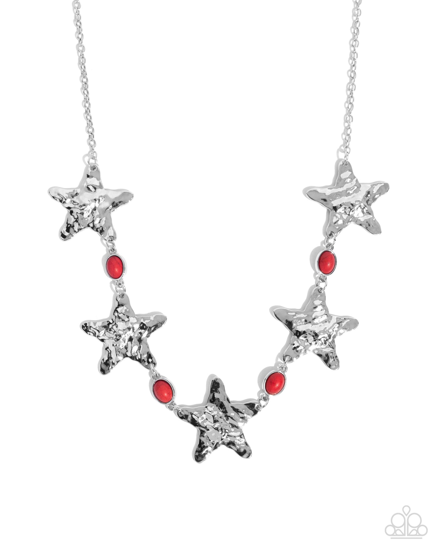 Stellar Santa Fe - Red Necklace