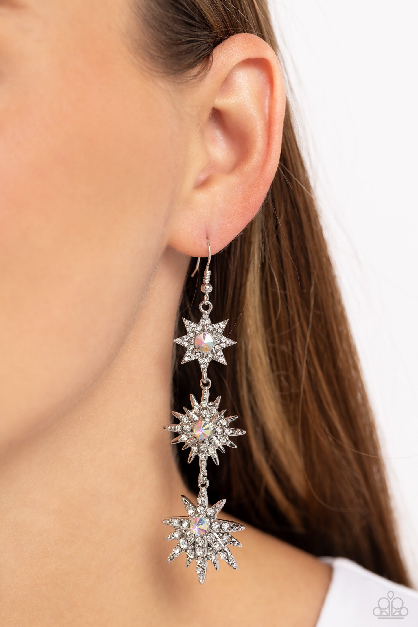 Stellar Series - White Earring