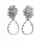 Stellar Shooting Star - White Earring