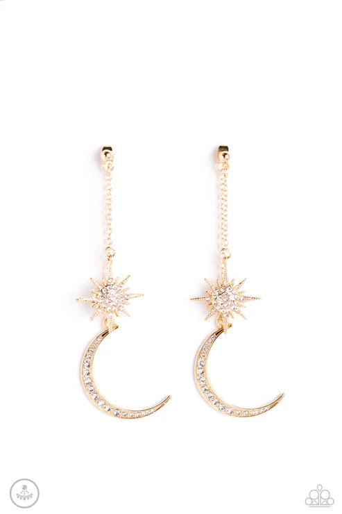 Stellar Showstopper - Gold Earring