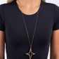 Stellar Showtime - Brass Necklace