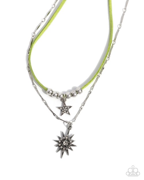 Stellar Sojourn - Green Necklace