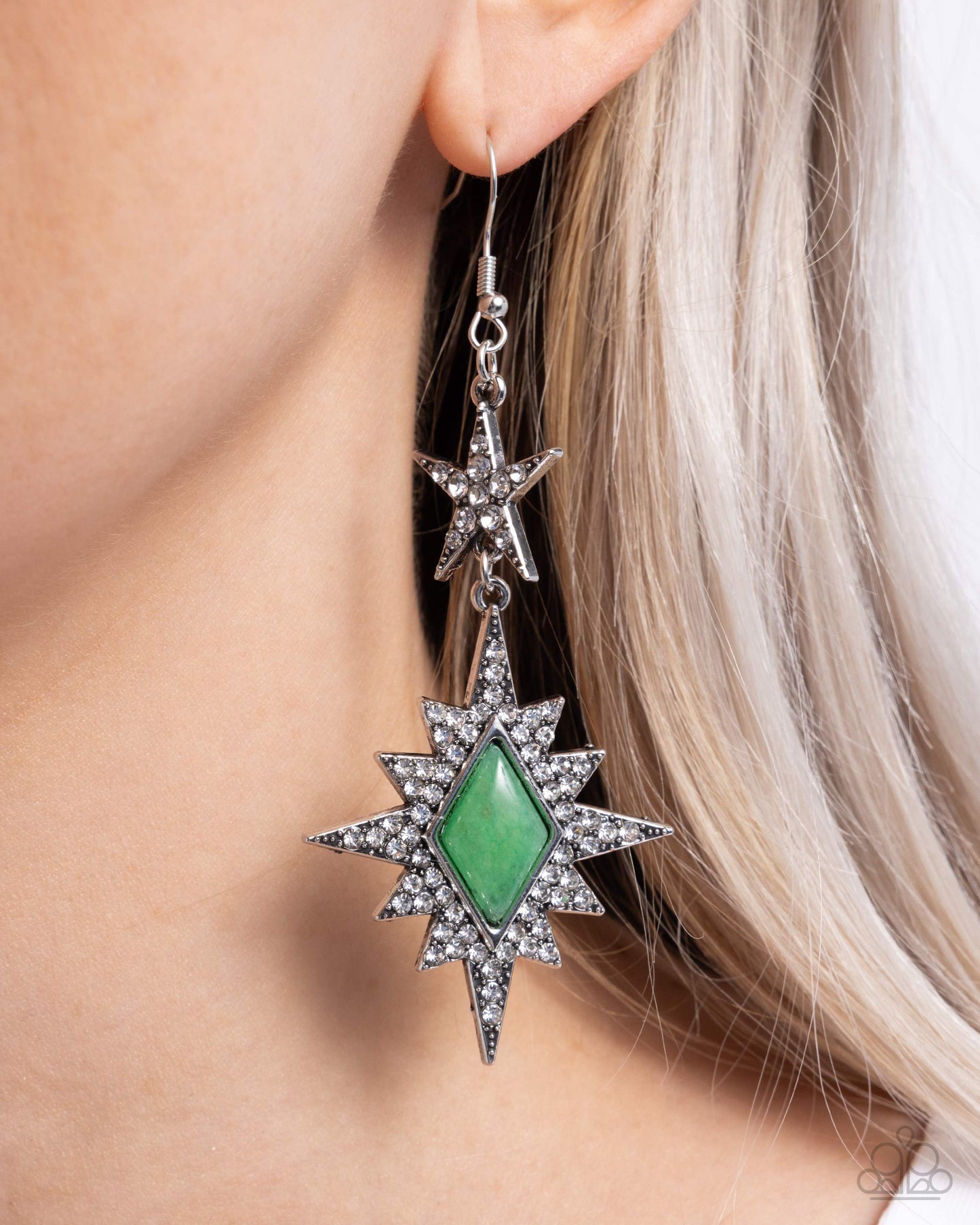 Stellar State of Mind - Green Earring