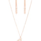 Stellar Sway - Rose Gold Necklace