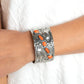 Still FLORAL Stones - Orange Bracelet