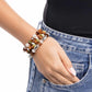 Stirring Stack - Brown Bracelet