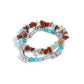 Stony Sequence  - Blue Bracelet