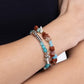 Stony Sequence  - Blue Bracelet