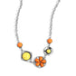 Stony Someday - Orange Necklace