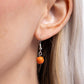 Stony Someday - Orange Necklace