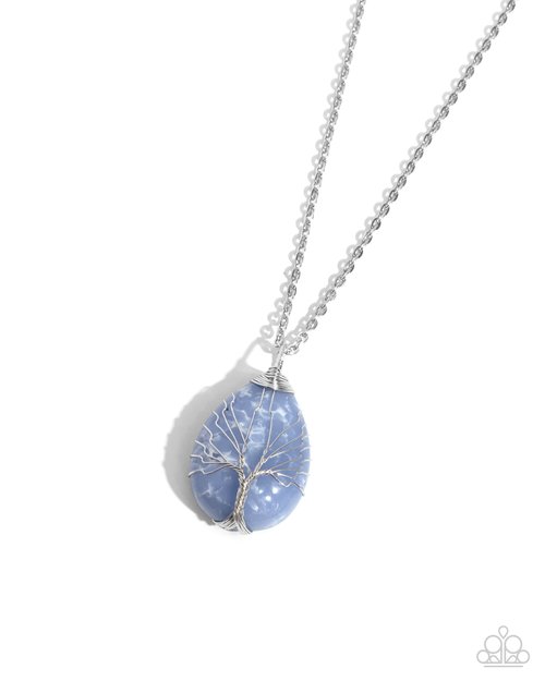 Stony Status  - Blue Necklace