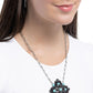 Stony Strength - Black Necklace