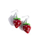 Strawberry Picnic - Red Earring