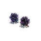 Streamlined Sass - Purple Earring