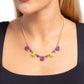 Strike a ROSE - Pink Necklace