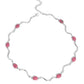Striped Season - Pink Necklace