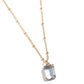 Suave Simplicity - Blue Necklace