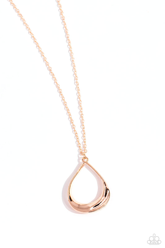 Subtle Season - Rose Gold Necklace