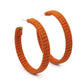 Suede Parade - Orange Earring