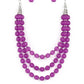 Summer Surprise - Purple Necklace