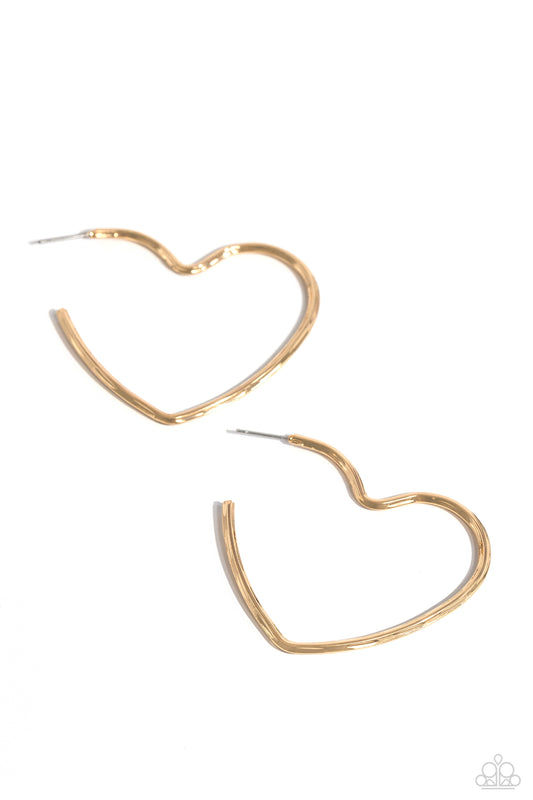 Summer Sweethearts - Gold Earring