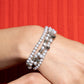 Sumptuous Stack - Silver Bracelet