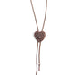 Sunflower Sensitivity - Copper Necklace