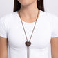 Sunflower Sensitivity - Copper Necklace