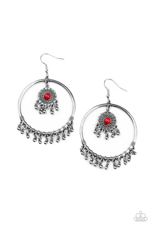Sunny Equinox - Red Earring