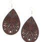 Sunny Incantations - Brown Earring