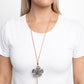 Sunset Structure - Brown Necklace
