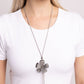 Sunset Structure - Silver Necklace