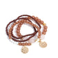 Superior Stack - Brown Bracelet