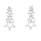 Superstar Crescendo - Silver Earring
