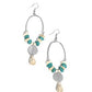 Suspended Santa Fe - White Earring