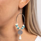 Suspended Santa Fe - White Earring