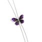 Suspended Shades - Black Necklace