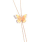 Suspended Shades - Rose Gold Necklace