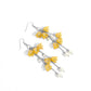 Suspended Sophistication - Yellow Earring