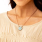 Suspended Stone - Copper Necklace