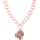 Sweet Stripes - Copper Necklace